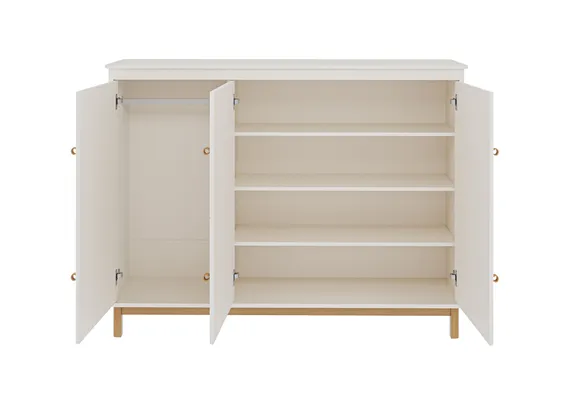 Шкаф Classic низкий (молочный)