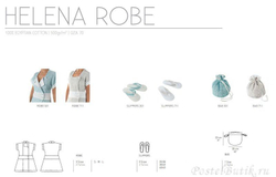 Элитный халат вафельный Helena 711 Taupe от Abyss & Habidecor Португалия