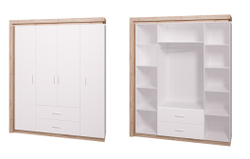 Шкаф 4-х дверный 16 Люмен