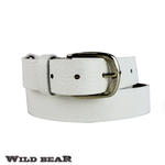 Ремень WILD BEAR RM-046f White Premium (120 см)