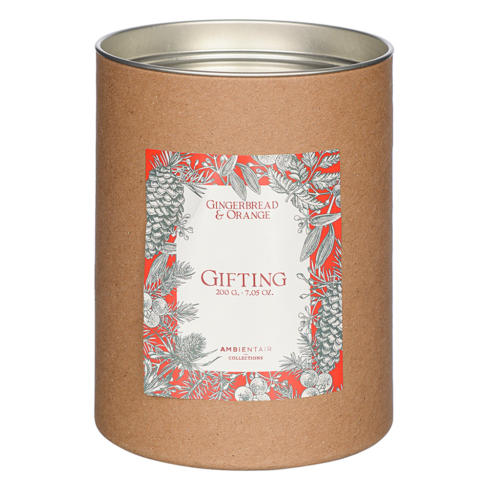 Свеча ароматическая gifting, gingerbread&orange (новая), 40 ч