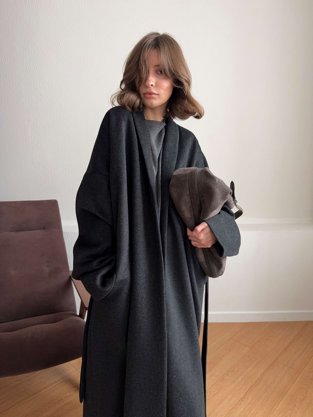 пальто LUAM2 coal