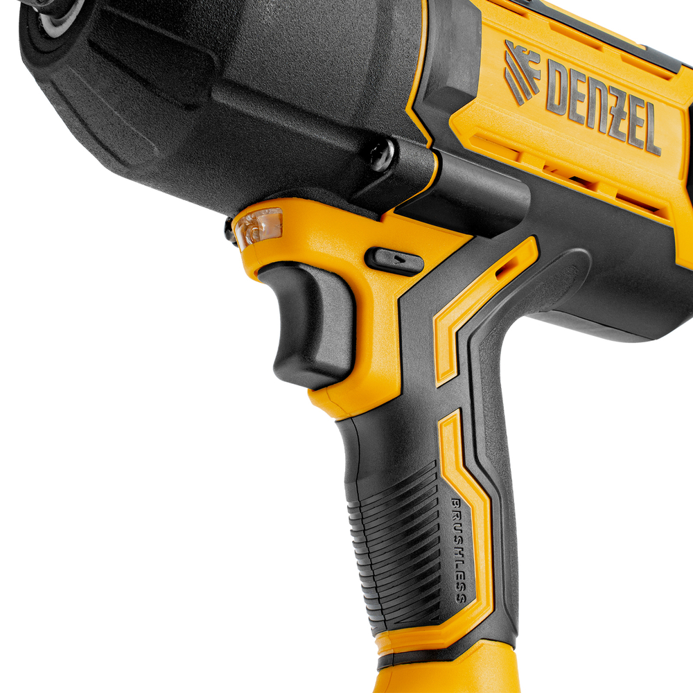 Гайковерт ударный аккумуляторный бесщет. CIWH-BL-20-1000, Li-Ion, 20 В// Denzel