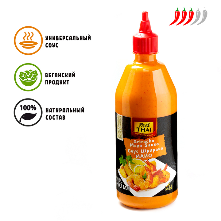 Cоус Шрирача МАЙО Real THAI Sriracha Mayo Sauce 740 мл