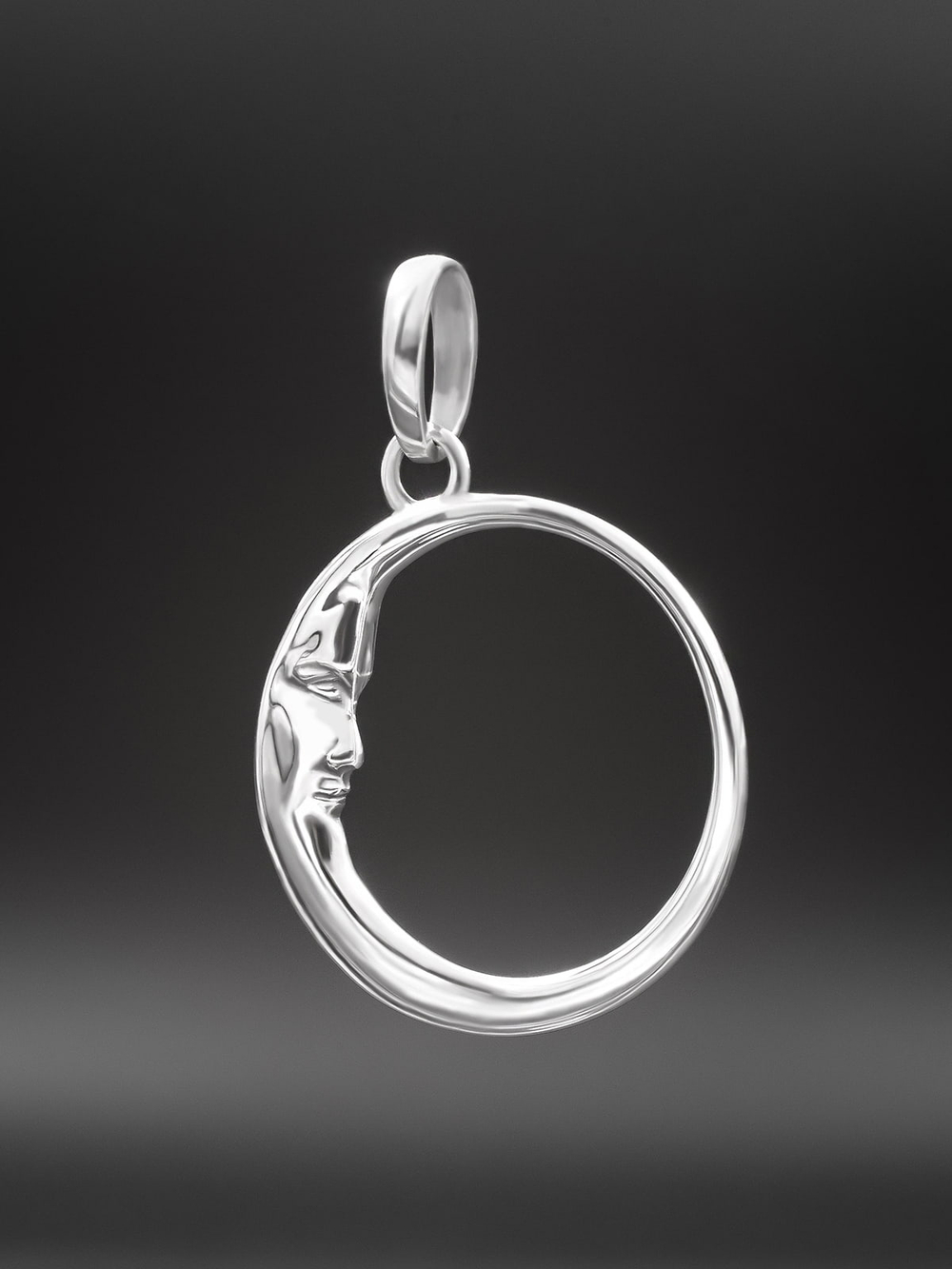 Подвеска Луноликий из серебра