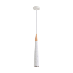 8352/1C SUSPENTIONI LN26 325 белый/бежевый, металл/дерево/цемент Подвес GU10 LED 5W 220V EOLIANA