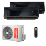 Мультисплит система на 2 комнаты Centek CT-66AMWM-H09/4R3B(HE) (IN) x 2 / CT-66AM2-H14/4DR3C