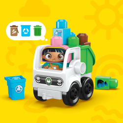 Fisher-Price Mega Bloks - Мусоровоз EKO HDL06
