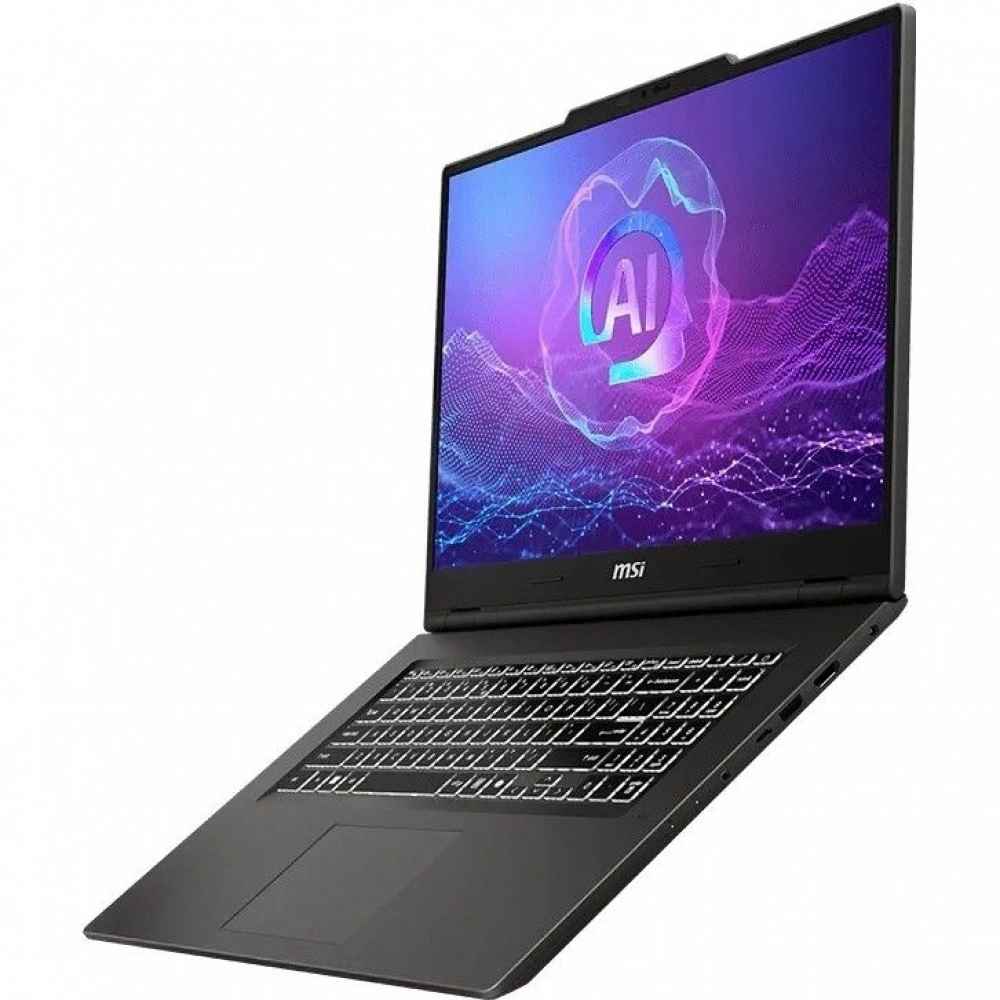 Ноутбук MSI Venture 17 AI A2HMG-014XRU Intel Core Ultra 5 225H/16Gb (2*8 D5)/SSD512Gb/UMA/17.3"/IPS/FHD/1920x1080/144Hz/NoOS/RJ-45/Grey/2.4kg (9S7-17U211-014)