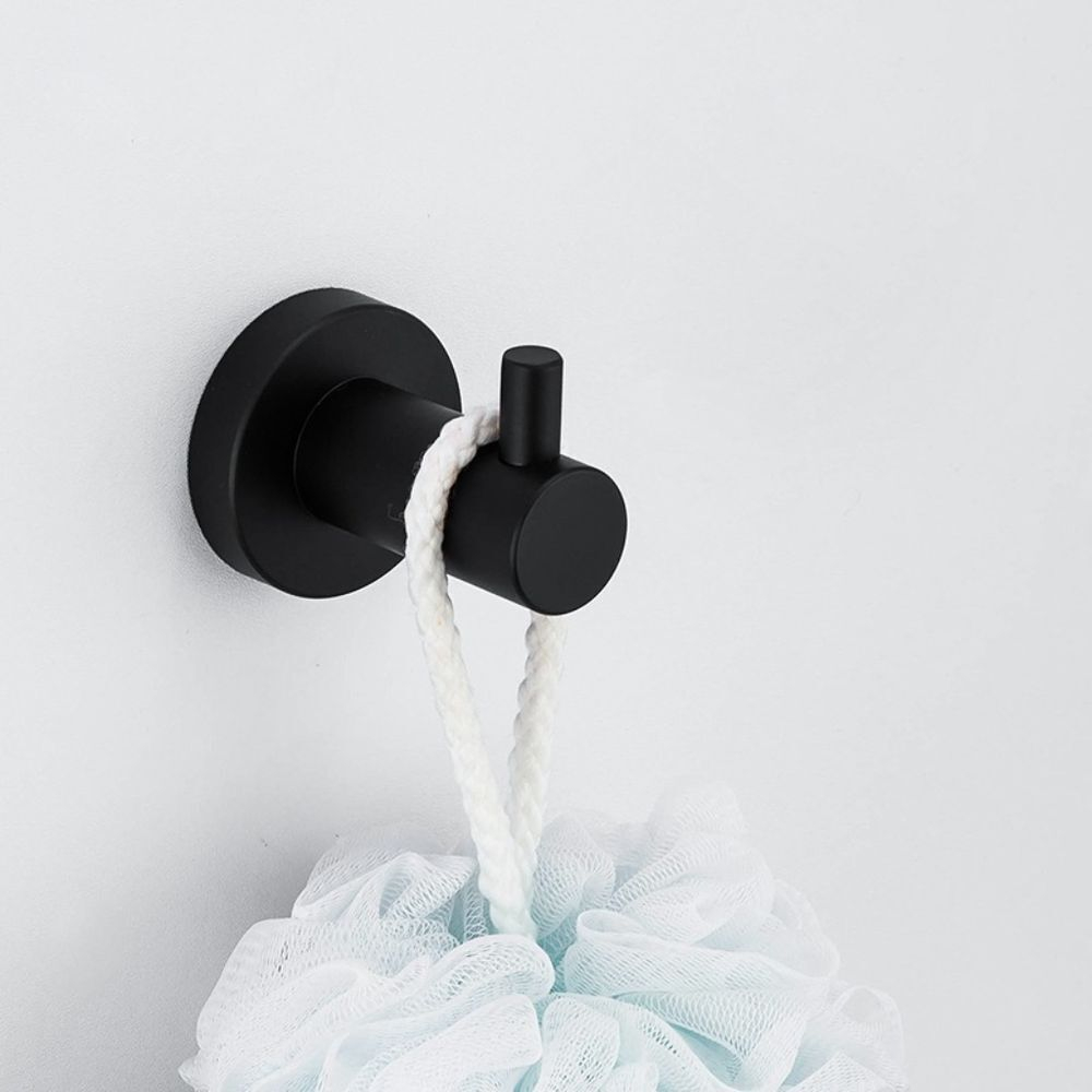 Крючок нерж сталь, чер, Frap, F30205