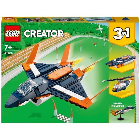 Lego konstruktor Supersonic-jet