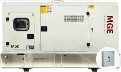 Дизельный генератор MGEp50YI в кожухе с АВР