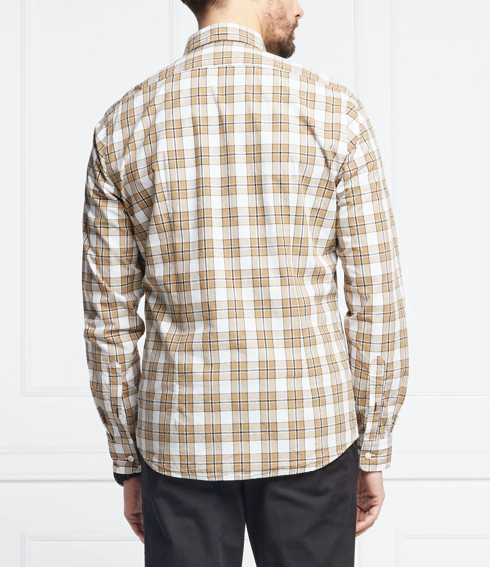 рубашка lukas_53f BOSS BLACK - бежевый(50468956)