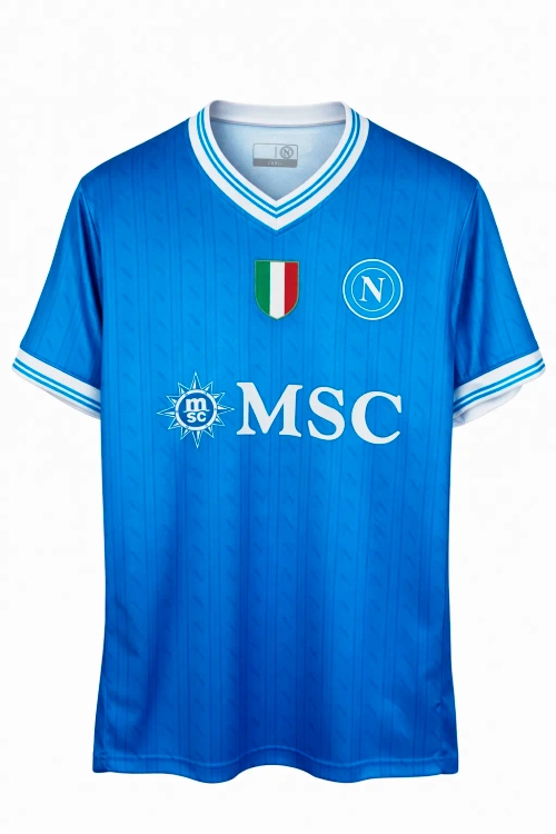 Футболка футбольная Наполи 2025/2026