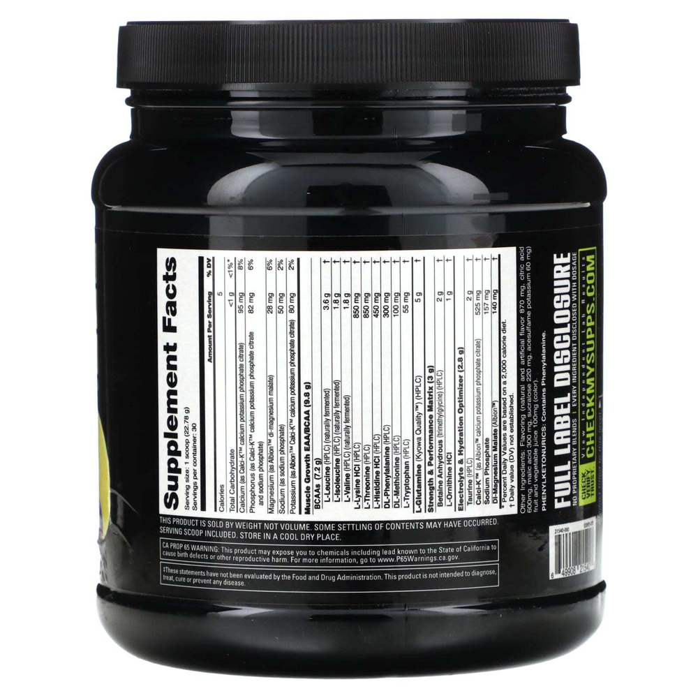 NutraBio, Intra Blast, аминокислотное топливо для приема во время тренировки, черничный лимонад, 683 г (1,51 фунта)