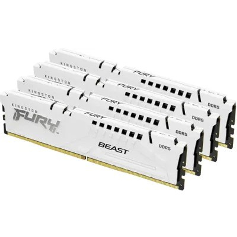 Оперативная память Kingston Fury Beast White XMP KF556C40BWK4-64