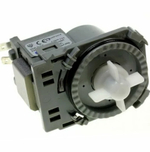 Насос FUDI 30W квадратный, 4 защелки, CANDY 49037217, GORENJE 556915.