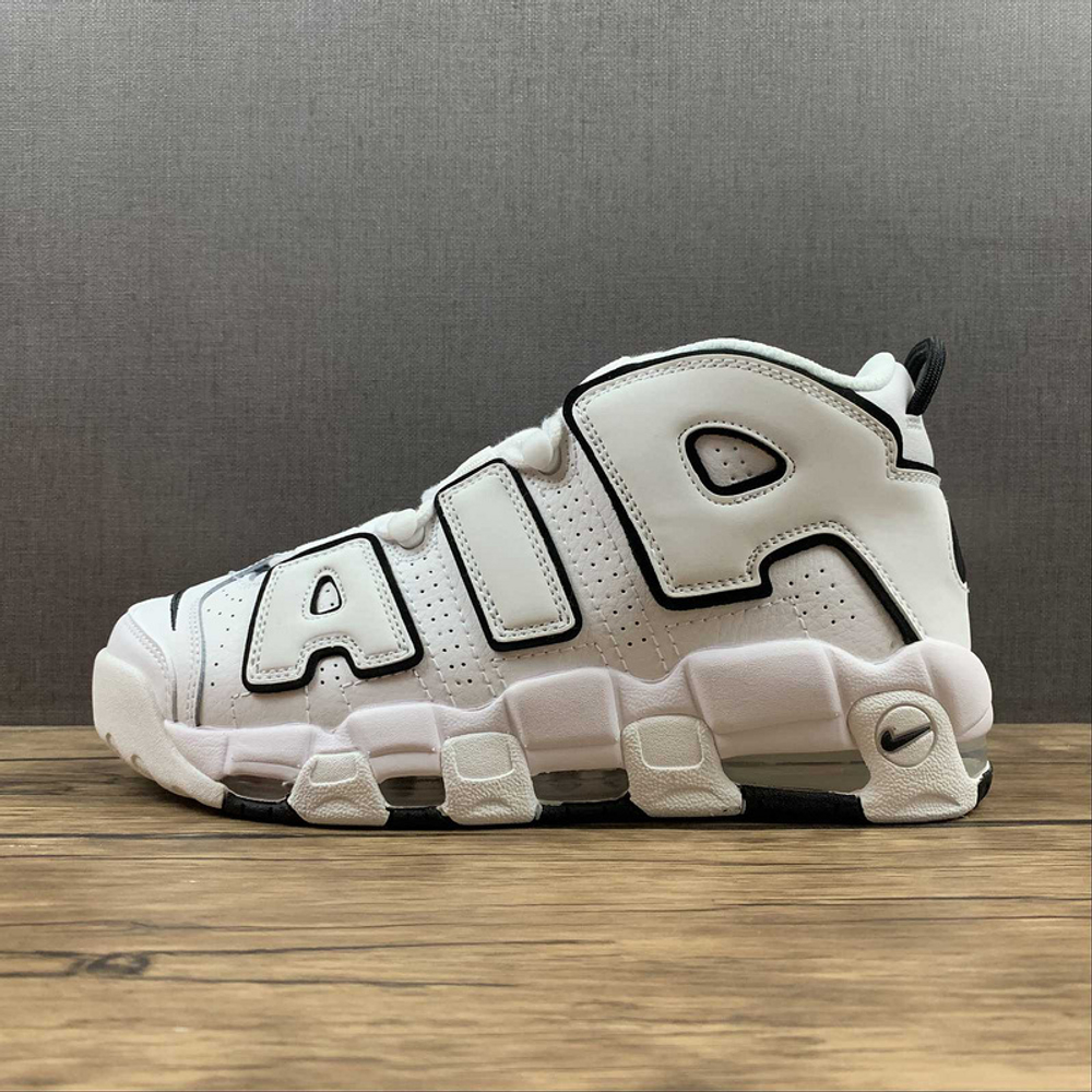 Купить в Москве кроссовки Nike Air More Uptempo Summit White Black Sail