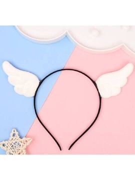 Ободок Angel Wings, Ангельские Крылья белый