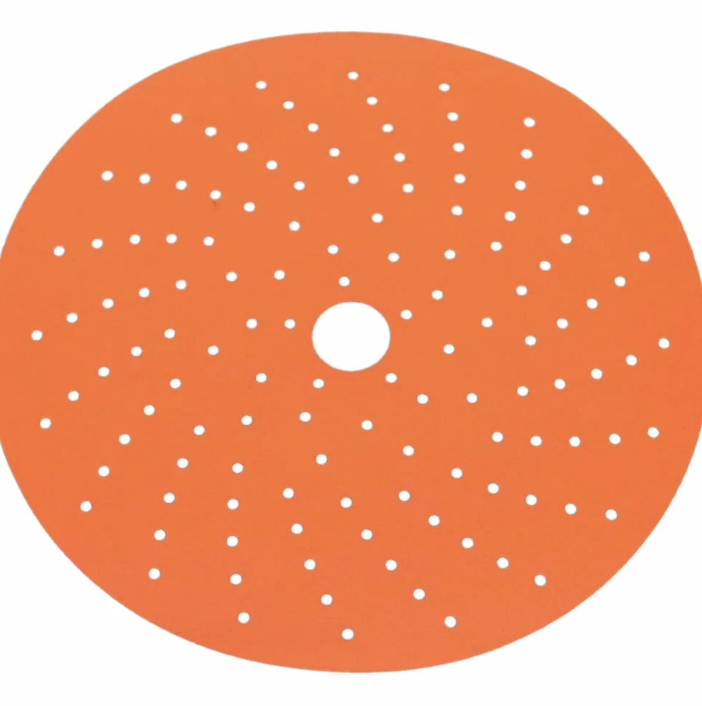 Sandwox Круг на бум.основе 518 Orange Ceramic Multi holes d150мм Р60 (50шт)