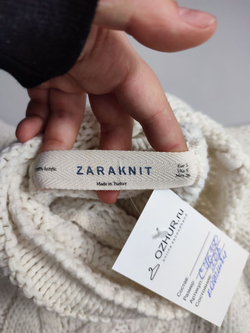 Джемпер Zara вязаный 44 размер