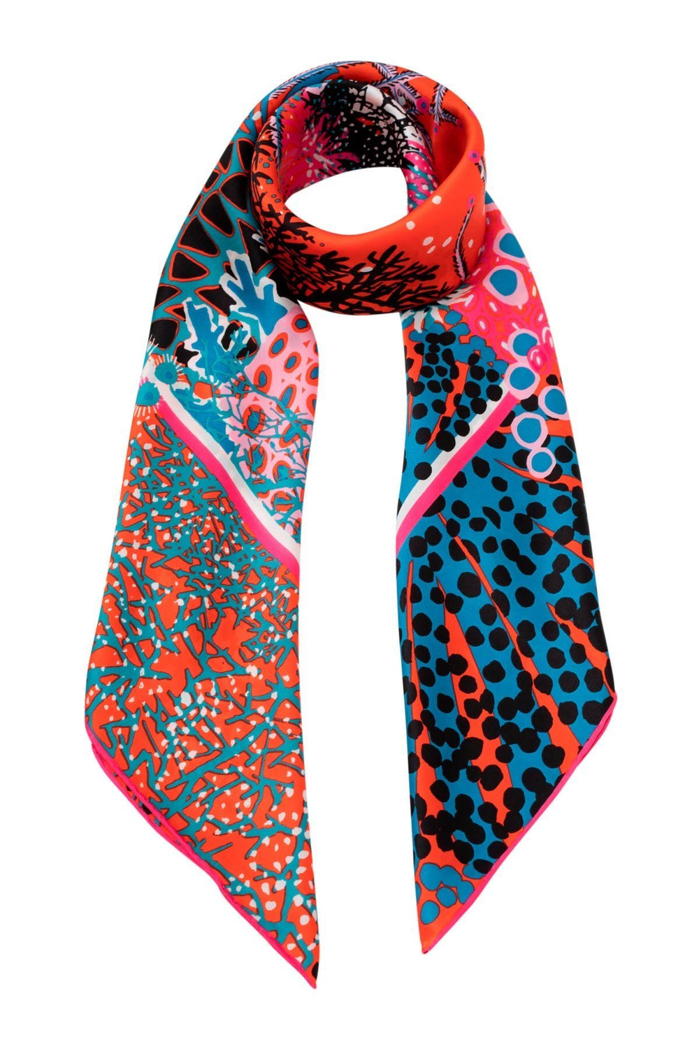 Платок 105x105 Petrusse Penelope Orange