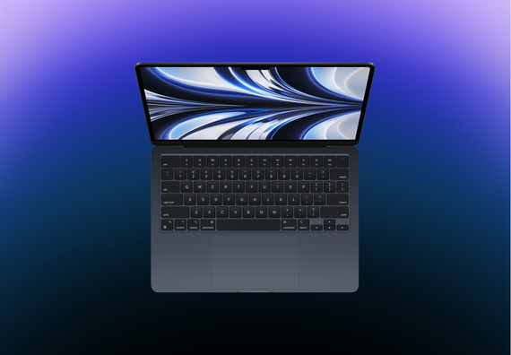 Ноутбук Apple MacBook Air 13.6&quot; (M2, 8 Gb, 512 Gb SSD) Темно-синий (MLY43)