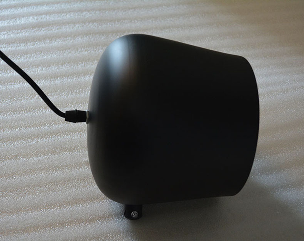 Pendant design lamp  AIM by Flos (1 lampshade ,  Black)