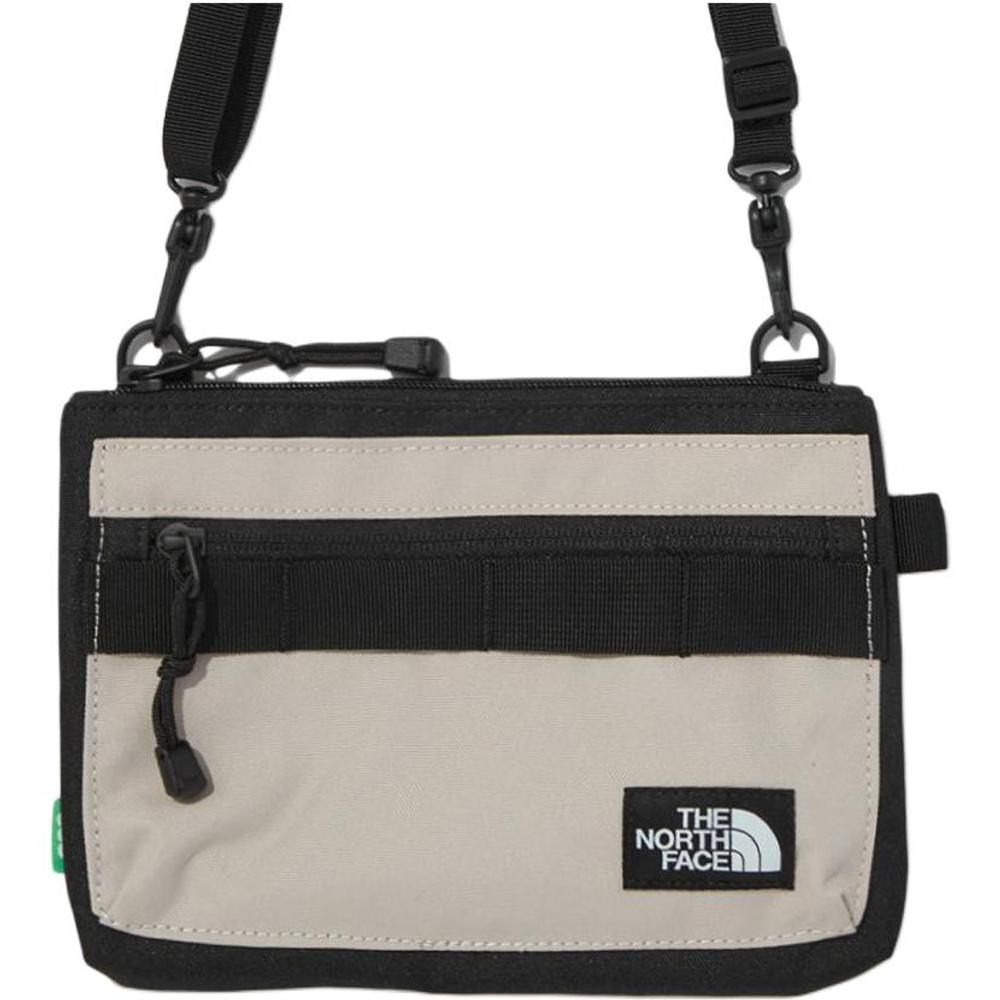 THE NORTH FACE Approx. 0.5L Shoulder Bag, Crossbody Bag, Outdoor Bag Polyester Gray & Black Unisex