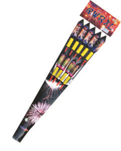 Ракеты "Lucky Rocket GWR XL", набор 9шт,