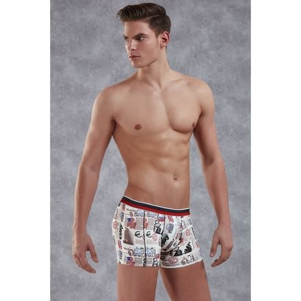 Мужские трусы боксеры белые с принтом Doreanse 1890