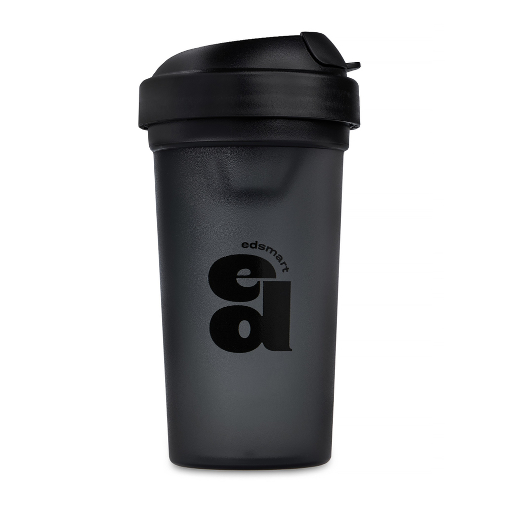 ED SMART Шейкер черный с клапаном, 300 мл