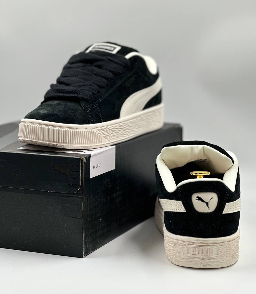 Кроссовки Puma Suede XL #B113 (черн.)