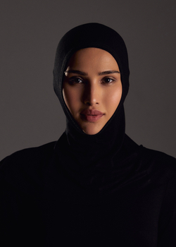 Балаклава утонченная без шва черная