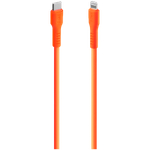 ttec  Type-C - Lightning Charge / Data Cable , 120cm,Neon Orange