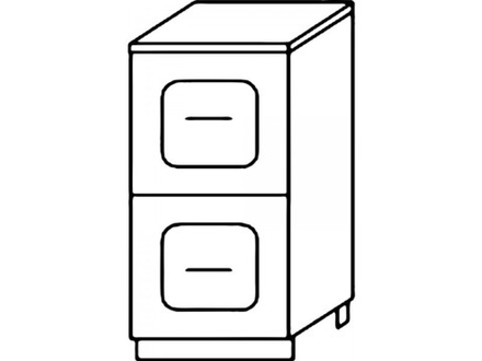 Агава Тумба 400 с 2 ящиками