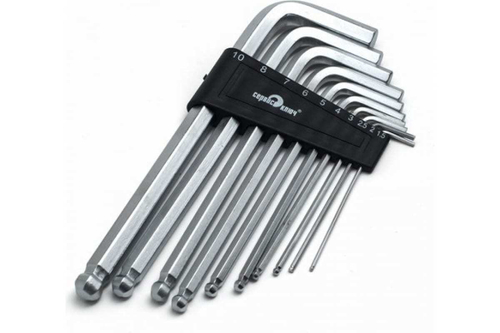 Набор шестигранников 10 предметов СЕРВИС КЛЮЧ PROFFI 76402