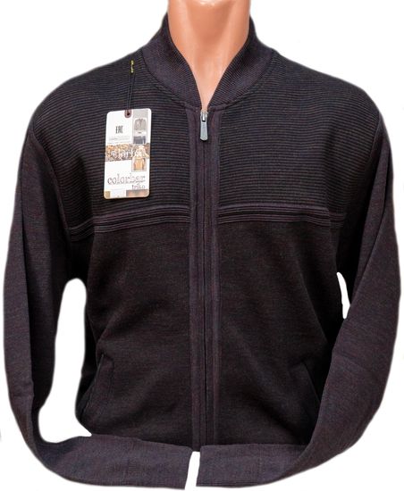 p-p 56-66. Жакет шерстяной "COLORBAR" Турция. Разъемный замок. BATAL