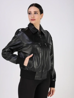 Кожаная куртка демисезонная