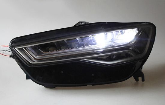 Передние светодиодные фары Ауди А6 (С7) 2011-2017 V1 type