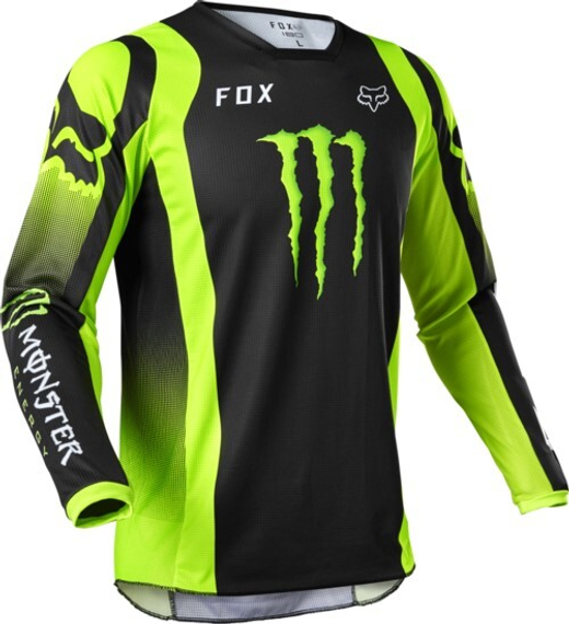 Мотоджерси Fox 180 Monster Jersey (Black, M, 2024 (28142-001-M))