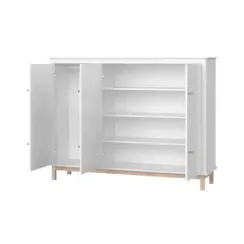 Шкаф Ellipse Classic низкий Молочный