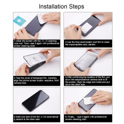 Защитное стекло 3D из закаленного стекла от Nillkin для Samsung Galaxy S22 Ultra, серия 3D CP+MAX Anti-Explosion Glass Screen Protector (закругленные края)
