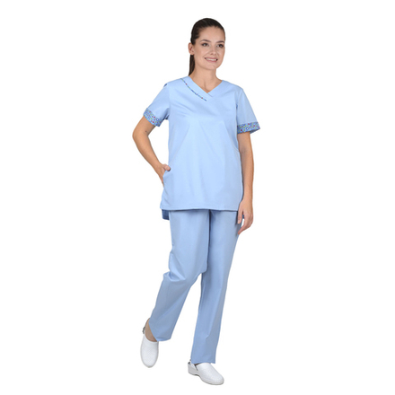 Костюм СИРИУС-СЕЛЕНА женский голубой