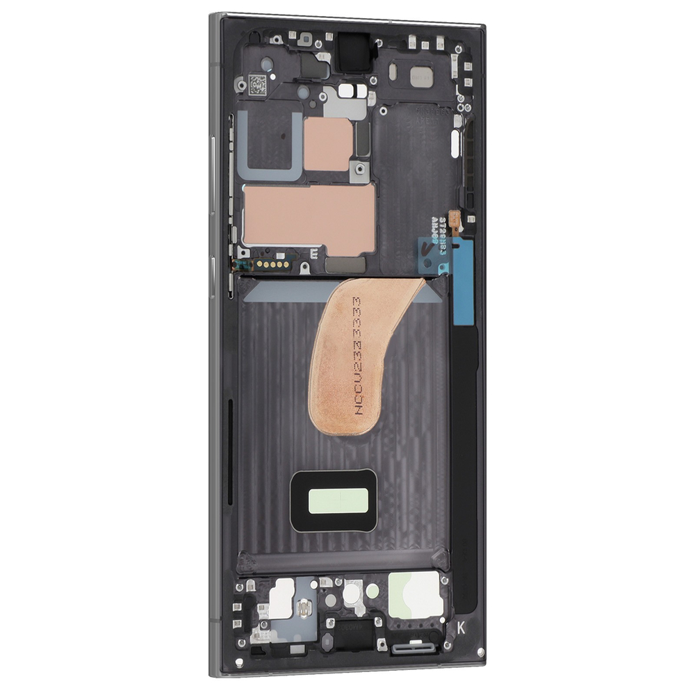 Samsung Galaxy S23 Ultra (SM-S918B) - центральная рамка  дисплея (корпус) (АСЦ)