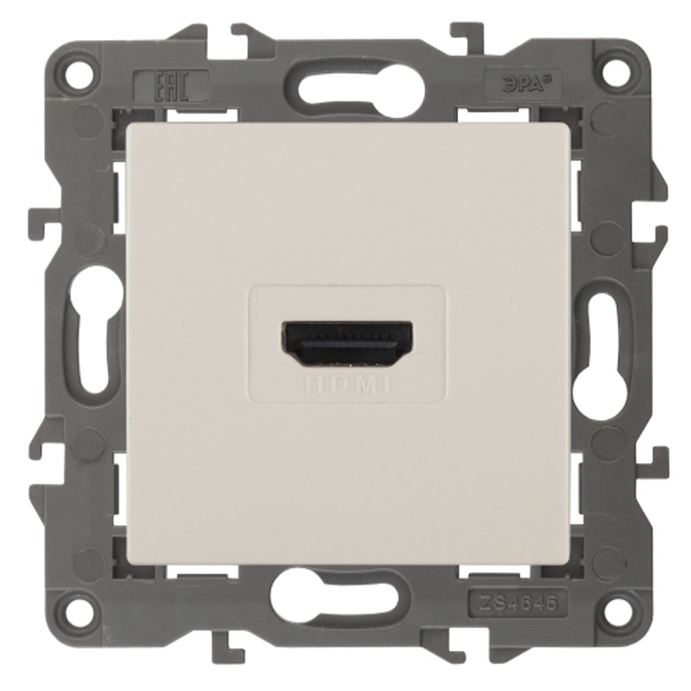 14-3114-02 ЭРА Розетка HDMI, IP20, Эра Elegance, сл.кость