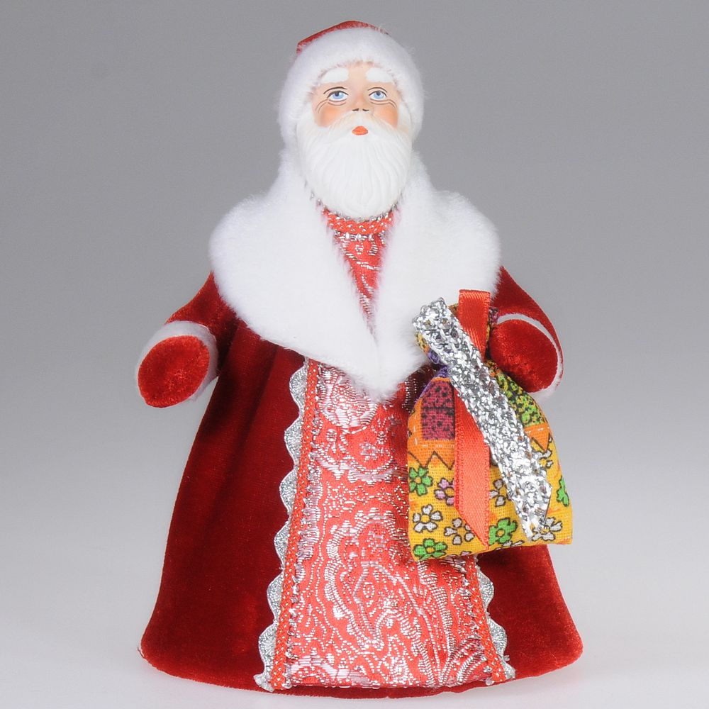 Кукла под ёлку Дед Мороз с аксессуаром