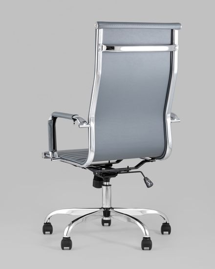 Кресло руководителя TopChairs City серый