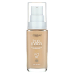 L'Oréal, True Match, превосходно смешиваемая тональная основа, теплый светлый оттенок W2, 30 мл (1 жидк. унц.)