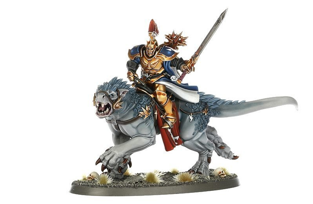 Stormcast Eternals Evocators on Celestial Dracolines